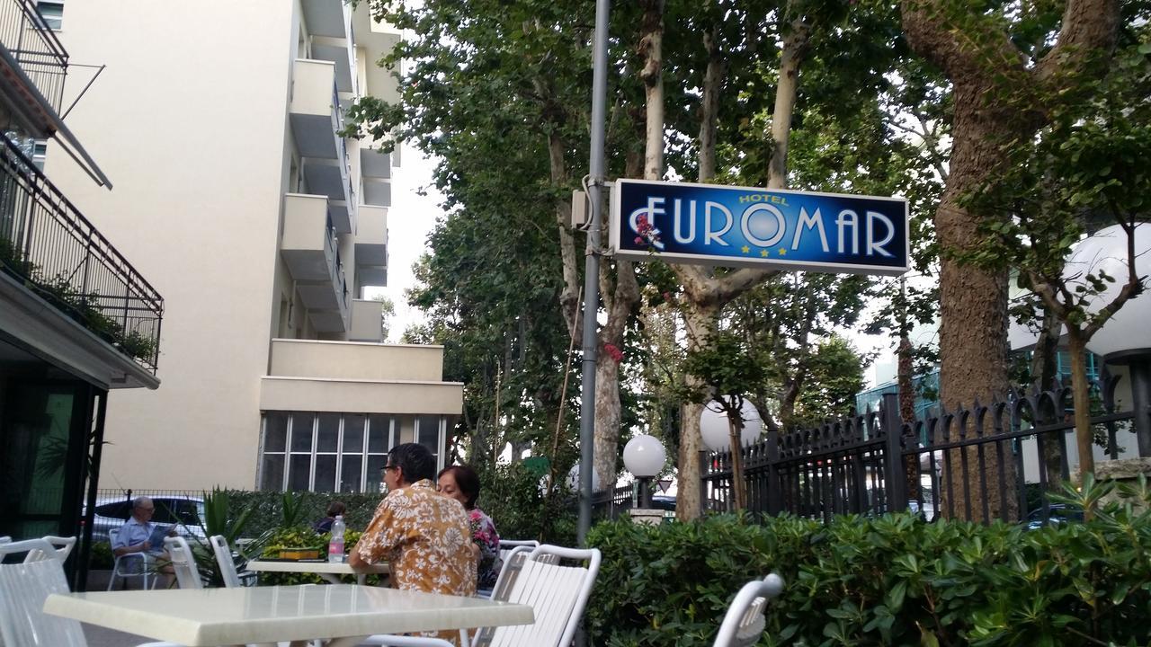 Hotel Euromar Rimini Esterno foto