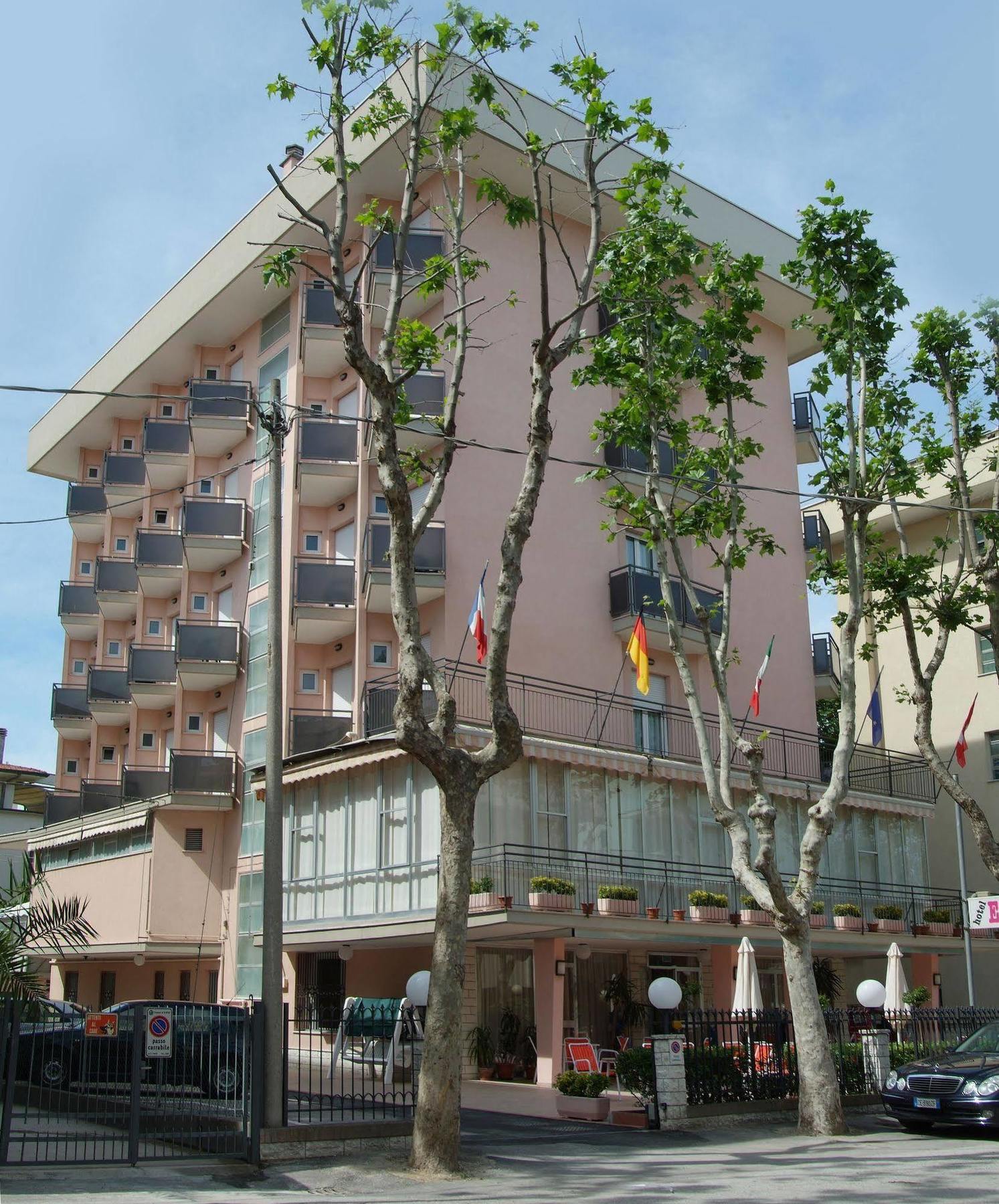 Hotel Euromar Rimini Esterno foto